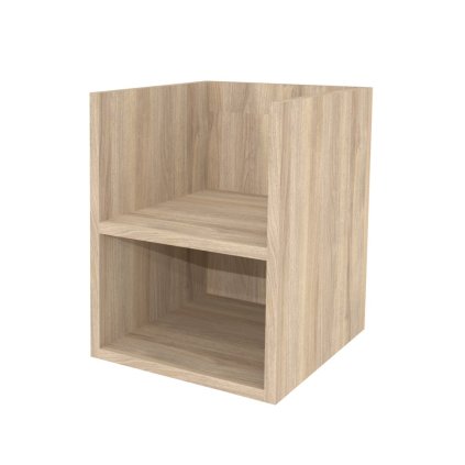 Mereo Aira, kúpeľňová skrinka 40 cm, spodná, Multidecor, Blonde Liberty Elm, MER-CN795SBLE1