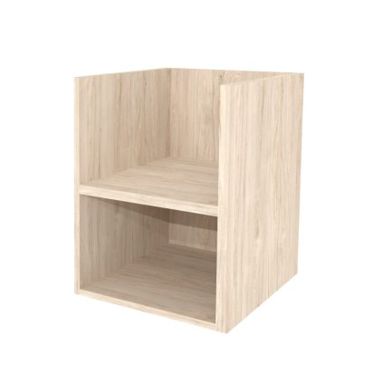 Mereo, Mereo Aira, kúpeľňová skrinka 40 cm, spodná, Multidecor, Light Rock Hickory, MER-CN795SLRH1