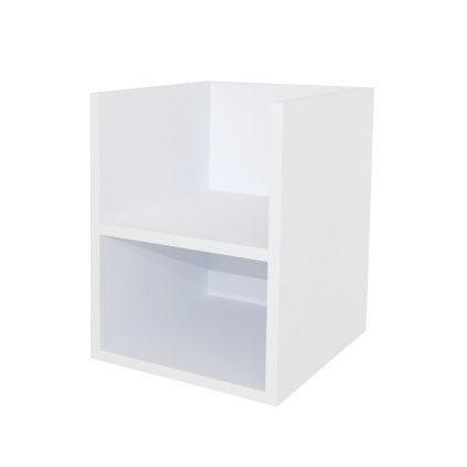 Mereo, Mereo Aira, kúpeľňová skrinka 40 cm, spodná, Multidecor, Biela Arctic, MER-CN795SBIAA
