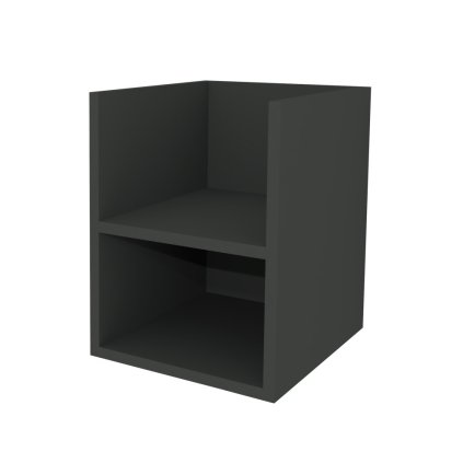 Mereo Aira, kúpeľňová skrinka 40 cm, spodná, Multidecor, Šedá antracit, MER-CN795SSEAN