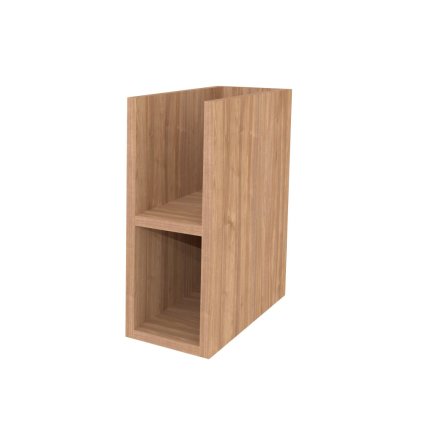 Mereo, Mereo Aira, kúpeľňová skrinka 20 cm, spodná, Multidecor, Light Select Walnut, MER-CN797SLSW1