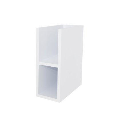 Mereo, Mereo Aira, kúpeľňová skrinka 20 cm, spodná, Multidecor, Biela Arctic, MER-CN797SBIAA