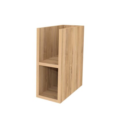 Mereo, Mereo Aira, kúpeľňová skrinka 20 cm, spodná, Multidecor, Orech Pacifik prírodný, MER-CN797SOPP2