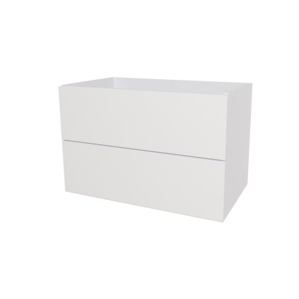 Mereo, Mereo Aira, kúpeľňová skrinka 101 cm, Multidecor, Biela vysoký lesk perlička, MER-CN792SBIEL