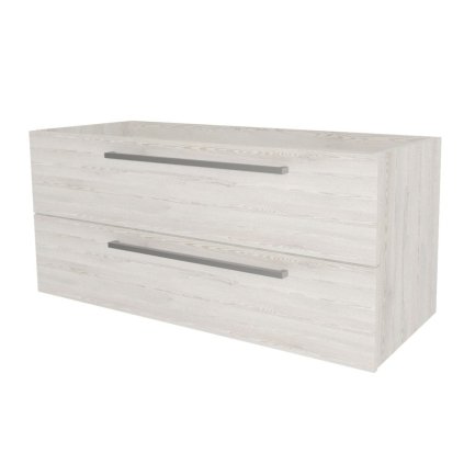 Mereo Bino, kúpeľňová skrinka 121 cm, Multidecor, White Loft Pine, MER-CN693SWLP1