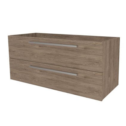 Mereo Bino, kúpeľňová skrinka 121 cm, Multidecor, Dark Rockford Hic, MER-CN693SDRH1