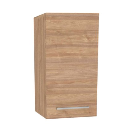 Mereo Bino kúpeľňová skrinka horná 63 cm, pravá, Multidecor, Light Select Walnut, MER-CN696LSW1