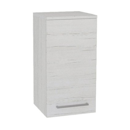 Mereo, Mereo Bino kúpeľňová skrinka horná 63 cm, ľavá, Multidecor, Pino Aurélio, MER-CN695PINO