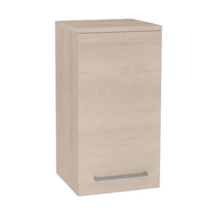 Mereo, Mereo Bino kúpeľňová skrinka horná 63 cm, ľavá, Multidecor, Dub Patinovaný, MER-CN695DUP1
