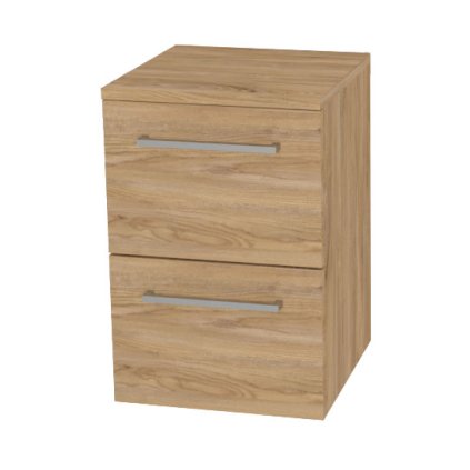 Mereo, Mereo Bino, kúpeľňová skrinka spodná 50 cm, Multidecor, Jaseň horský, MER-CN694JASH