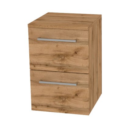 Mereo Bino, kúpeľňová skrinka spodná 50 cm, Multidecor, Dub Wotan, MER-CN694DWOT