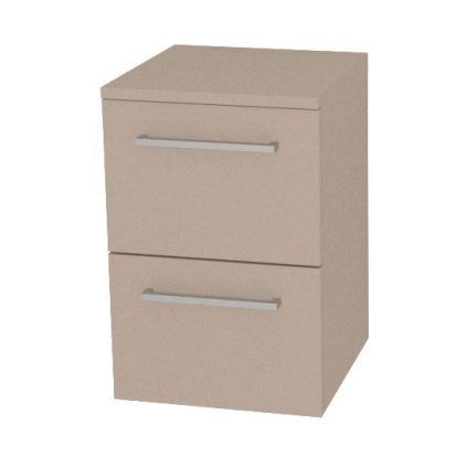 Mereo, Mereo Bino, kúpeľňová skrinka spodná 50 cm, Multidecor, Šedý kameň, MER-CN694SEKA