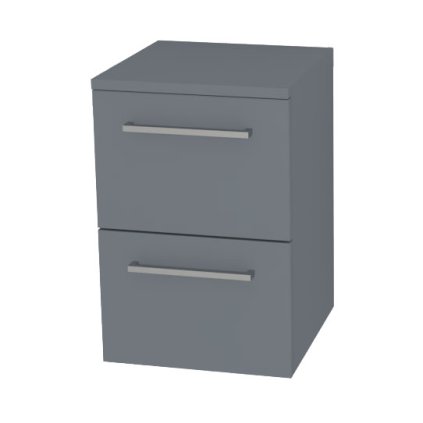 Mereo, Mereo Bino, kúpeľňová skrinka spodná 50 cm, Multidecor, Monumentálna sivá, MER-CN694MSO1