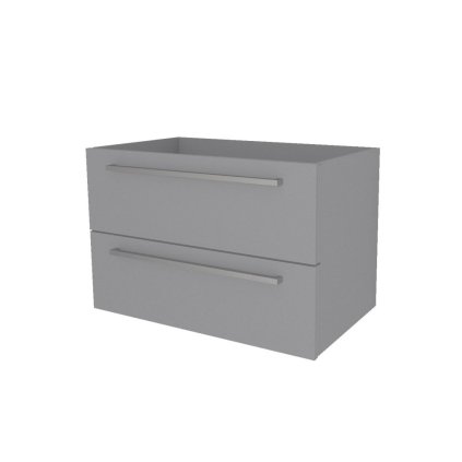 Mereo, Mereo Bino, kúpeľňová skrinka 81 cm, Multidecor, Šedá supermat, MER-CN691SSEDA