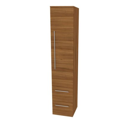 Mereo, Mereo Bino, kúpeľňová skrinka vysoká 163 cm, pravá, Multidecor, Orech Dijon prírodný, MER-CN698ODP1