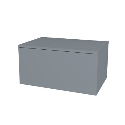Mereo, Mereo Ponte, kúpeľňová skrinka 70 cm, Multidecor, Monumentálna sivá, MER-CN291MSO1