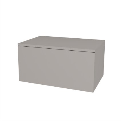 Mereo, Mereo Ponte, kúpeľňová skrinka 70 cm, Multidecor, Arktická sivá, MER-CN291ARS1