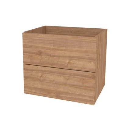 Mereo Ponte, kúpeľňová skrinka 61 cm, Multidecor, Light Select Walnut, MER-CN290SLSW1