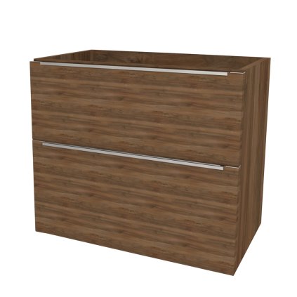 Mereo, Mereo Mailo, kúpeľňová skrinka 101 cm, chróm madlo, Multidecor, Orech Pacifik tabákový, MER-CN592SOPT2