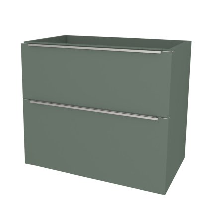 Mereo, Mereo Mailo, kúpeľňová skrinka 101 cm, chróm madlo, Multidecor, Zelená Verde, MER-CN592SZEV1