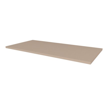 Mereo, Mereo Kúpeľňová doska na skrinku 162 cm, Multidecor, Šedý kameň, MER-CN799D162SEKA