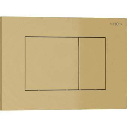 Mexen Tex 02, splachovacie tlačidlo, zlatá, 6102-06