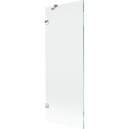 Mexen, Mexen Lunar 1-krídlová vaňová zástena 70 x 150 cm, transparentná, chróm - 897-070-000-01-00