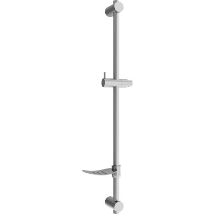 Mexen sprchová tyč DF 80 cm s miskou na mydlo, bez batérie, grafitová, 79382-66