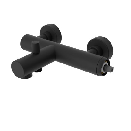 Sapho, ULTRAMIX telo nástennej vaňovej batérie, čierná mat, UT010B-1