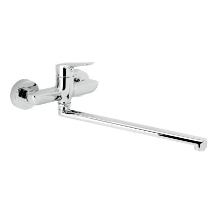 Novaservis, Dřezová umyvadlová baterie 150 mm Metalia 54 ECO, chrom, 54078-0E