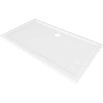 Mexen Flow Slim, obdĺžniková sprchová vanička 140 x 95 cm, biela lesklá, 46R109514