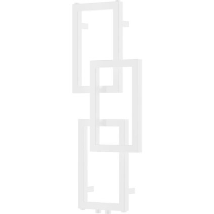 Mexen Grid, dekoratívny kúpeľňový radiátor 870 x 360 mm, 209 W, biela, W215-0870-360-00-20
