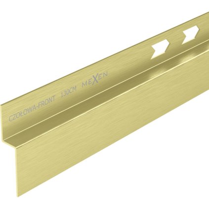 Mexen Line-B lišta 130 cm, zlatá matná, 185503130U