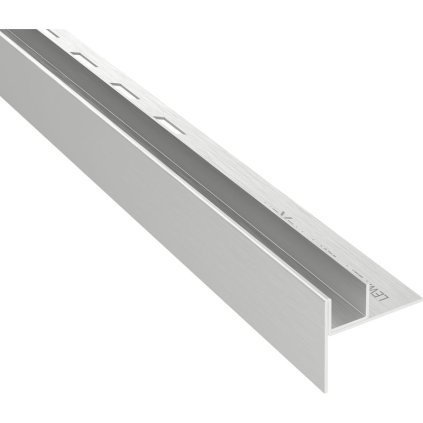 Mexen Line-B lišta na sklo 180 cm ľavá, brúsená oceľ, 181004180L