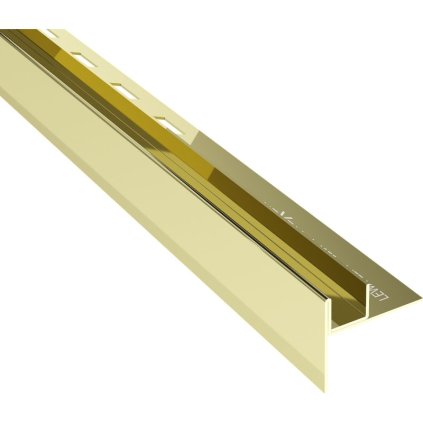 Mexen Line-B lišta na sklo 120 cm ľavá, zlatá, 185004120L