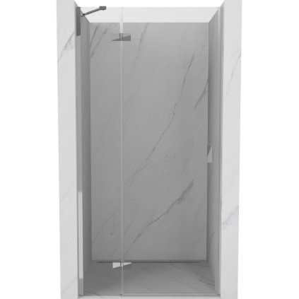 Mexen Mist-H, 1-krídlové sprchové dvere ľavé 110 cm, číre sklo, chrómový profil, 8A5-110-000-01-00-L