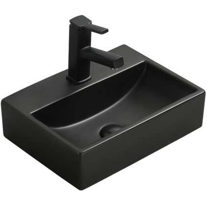 Mexen MINI umývadlo, 40x30 cm, čierna-matná, 21094085