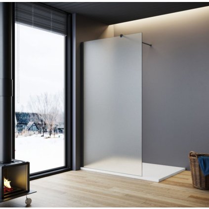 WalkInFrostedGlassBlack 2