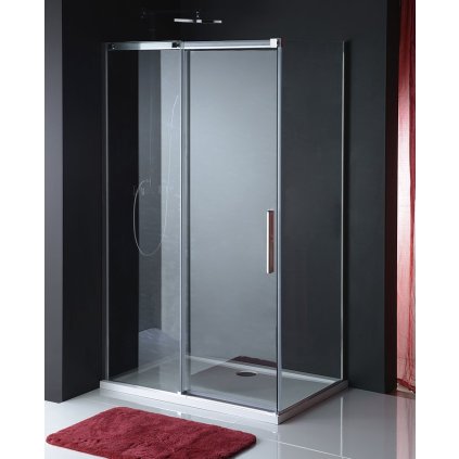 Polysan, ALTIS obdĺžniková sprchová zástena 1300x1000mm L/P varianta, AL4015CAL6115C