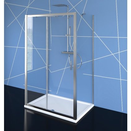 Polysan, EASY sprchový kout tri steny 1100x800mm, L/P varianta, číre sklo, EL1115EL3215EL3215