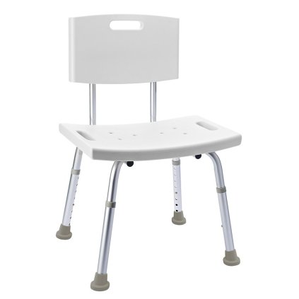 Ridder, HANDICAP Stolička s operadlom, nastaviteľná výška, biela, A00602101