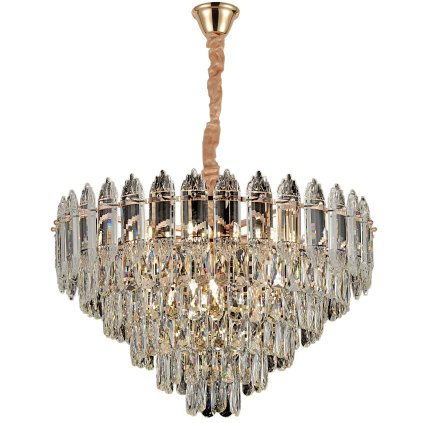 Rea, Lamp Vintage Cristal G057-CP 50cm GOLD, OSW-08991