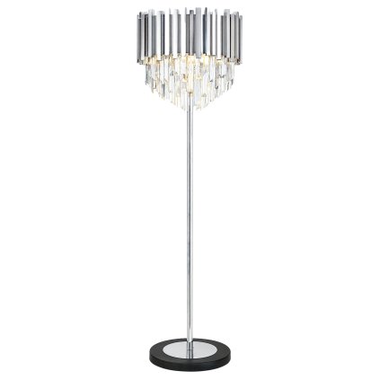 Toolight, podlahová lampa na postavenie 3xE14 APP1716-3F, chrómová, OSW-04338