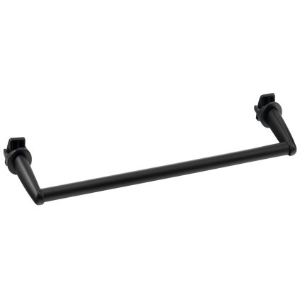 Aqualine, Sušiak uterákov na vykurovacie telesá 36cm, rovný, čierny matná, IDR-40B