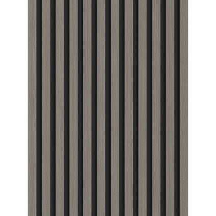 Mexen Lam-B, akustické stenové lamely 275 × 30 cm, HDF doska 4 mm, technická dyha, dub oceľový, S100-275307-3015-006