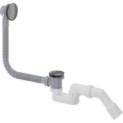 Deante, vaňový sifón, automat ClickClack, grafitová, DEA-NHC_D57B