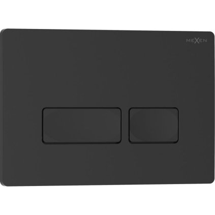 Mexen Tex 04, tlačidlo na splachovanie, čierna matná, 6104-02