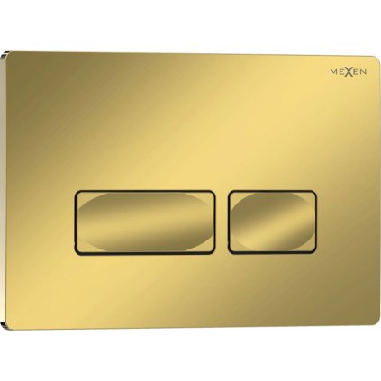 Mexen Tex 04, tlačidlo na splachovanie, zlatá šampanská lesklá, 6104-08