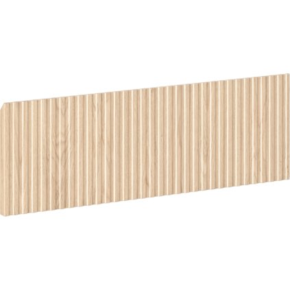 Mexen, Rýhované čelo pre korpus kúpeľňovej skrinky 60 x 20 cm, dub, 91A20-0600-235-1-81