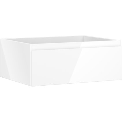 Mexen Orio, kúpeľňová skrinka 60 cm, 1 zásuvka, biela lesklá, 91A10-06023-1-BF00